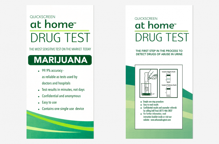 At Home Drug Test, Marijuana