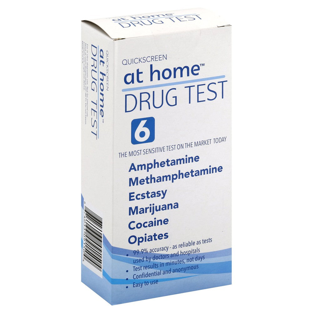 6 Panel (Multiple Drug) – At Home DIP CARD test - Amphetamines, MDA, Cocaine, Methamphetamines, MDMA, Opiates/Morphine, Marijuana/THC 6 panel dip card, at home test Phamatech 