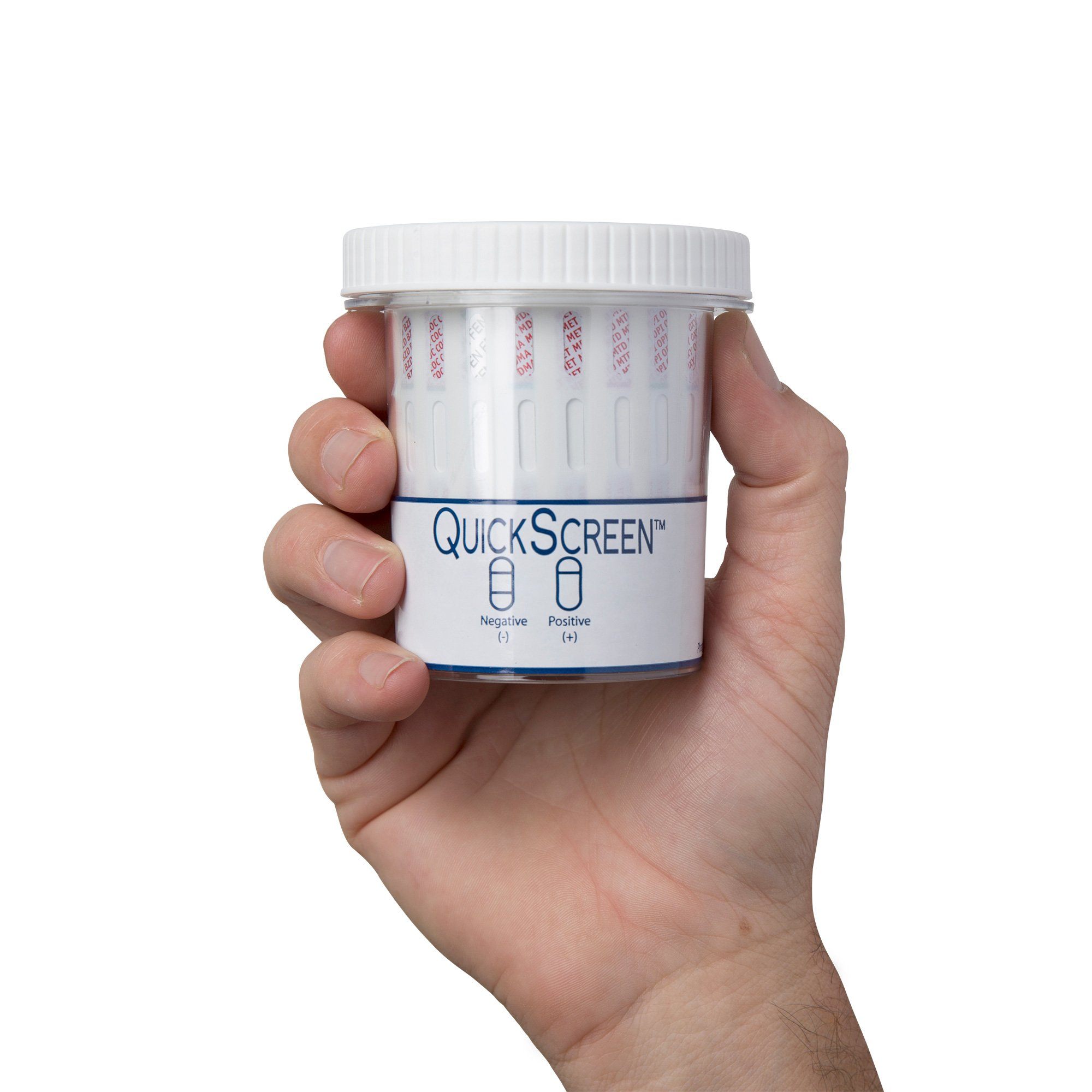 QuickScreen Urine Drug Cup - 12 Drug Test With Adulteration