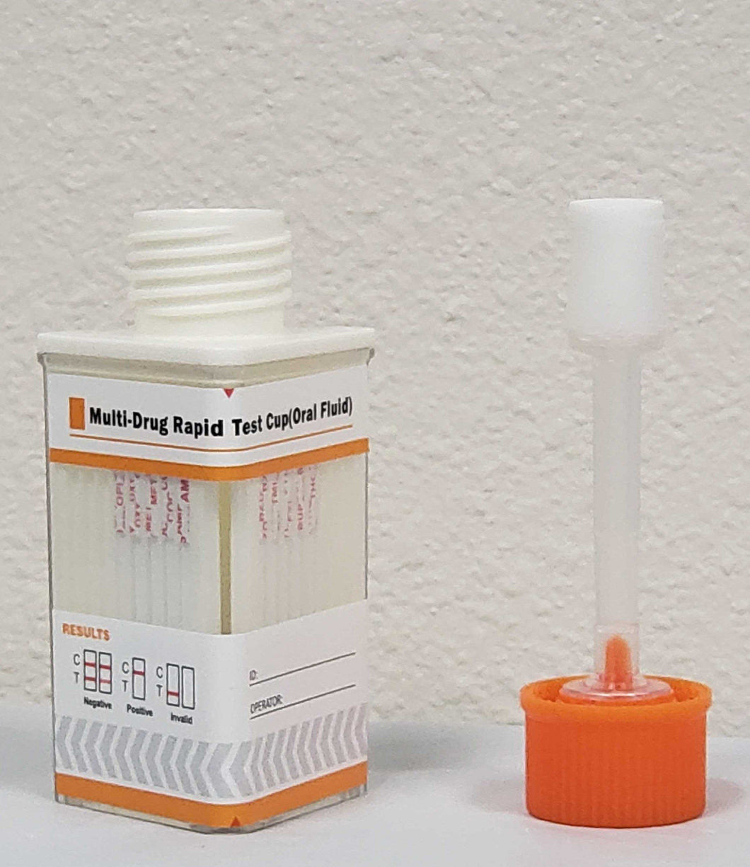 QuickScreen 10 Panel Saliva Drug Test - DSD-8107 - AMP, OPI, THC, COC, PCP, OXY, BZO, BAR, mAMP, BUP Saliva Test Acro Biotech 